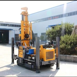 Portable hydraulic water well drill machine